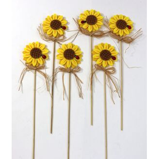 ZÁPICH FILC SLUNEČNICE 6x28cm 6ks*