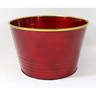 PLECHOVÝ OBAL 24x16cm*ČERVENÁ