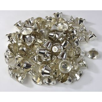 ZVONEČEK 3cm 100ks*STŘÍBRNÁ