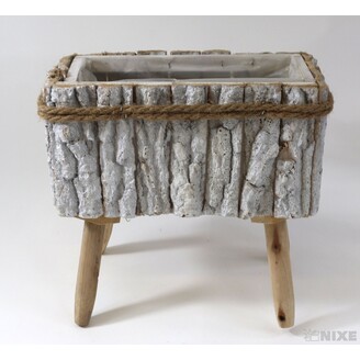 OBAL KŮRA STOJAN 20x09x11cm*BÍLÁ