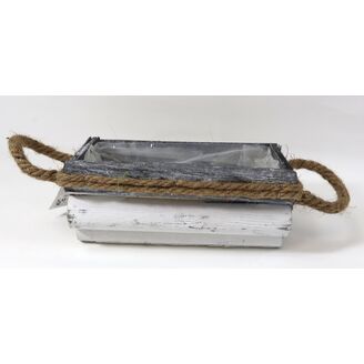 OBAL D 18x10x6cm*BÍLÁ