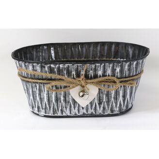 PLECHOVÝ OBAL OVÁL 20x09cm*