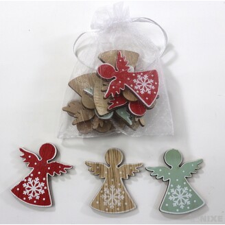 ANDĚL D NALEP 4,5cm 12ks*MIX BAREV