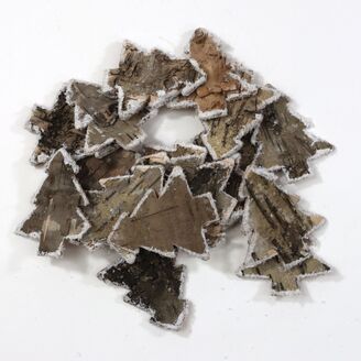 STROMEČEK BŘÍZA 6cm 18ks*PŘÍRODNÍ