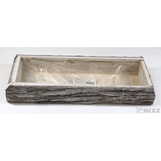 OBAL KŮRA OBDÉLNÍK 32x11x5cm*BÍLÁ