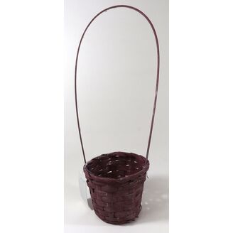 KOŠ PROUTĚNÝ 10x07x38cm*MIX BAREV