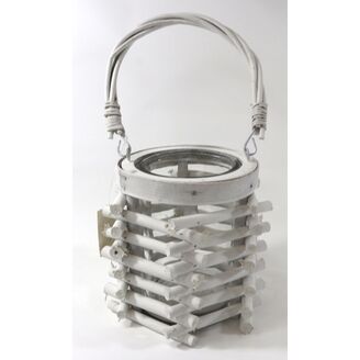 LUCERNA 15x13cm*BÍLÁ