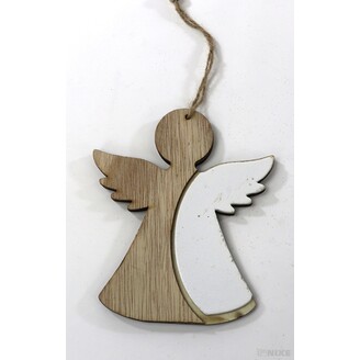 ZÁVĚS ANDĚL 13,5cm*BÍLÁ