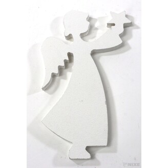 ANDĚL 18x8cm*BÍLÁ