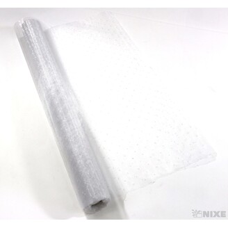 ORGANZA GLITR 22 36cmx5yd*BÍLÁ