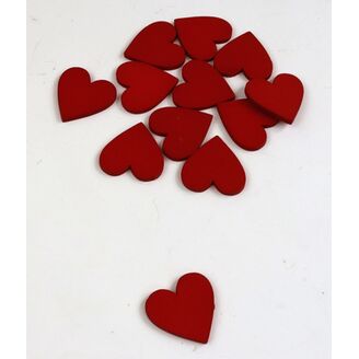 SRDCE 3cm 10ks*ČERVENÁ