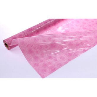 ROLE PLAST ROSES 80cmx50m*RŮŽOVÁ