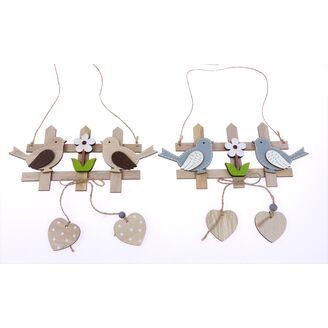 ZÁVĚS PTÁČEK 19x9,5cm*