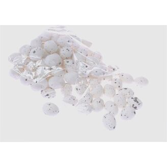 VAJÍČKA 96ks 2,5cm*BÍLÁ