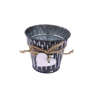 PLECHOVÝ OBAL 11x10cm*ČERNÁ