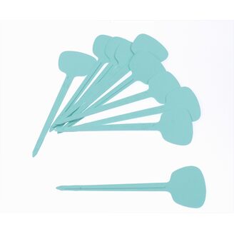 ZÁPICH POPISKA 4x4,6X12cm 10ks*TYRKYSOVÁ