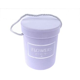 KVĚTINOVÝ BOX 12x14cm*FIALOVÁ