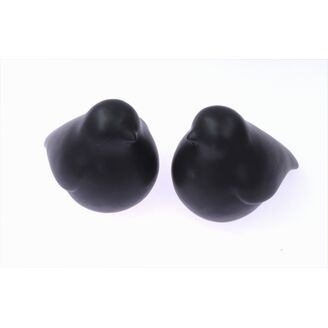 PTÁČEK KERAMIKA 13x10cm*ČERNÁ