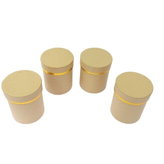 KVĚTINOVÝ BOX 4ks pr 8x10cm*PŘÍRODNÍ