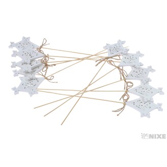 ZÁPICH DRAK 7x6x27cm 10ks*BÍLÁ