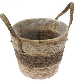 KVĚTNÍK ŠUSTÍ 23x21cm*PŘÍRODNÍ