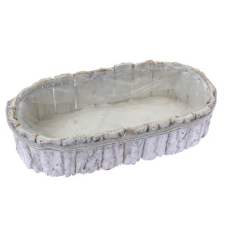 OBAL KŮRA 34x16x7cm*BÍLÁ