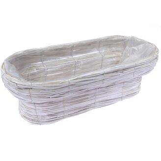 OBAL D 46x18x15cm*BÍLÁ