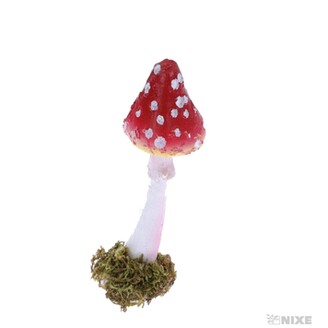 MUCHOMŮRKA 12cm*ČERVENÁ