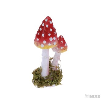 MUCHOMŮRKA 11cm*ČERVENÁ