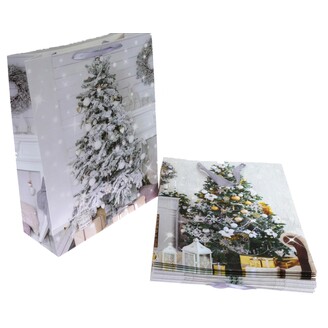 TAŠKA P 31x40x12cm VÁNOCE*MIX BAREV