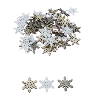 VLOČKA D 3cm 60ks*MIX BAREV