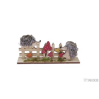 JEŽEK U PLOTU D 8x13cm  V+