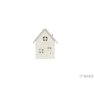 ZÁVĚS DOMEČEK 8cm*BÍLÁ
