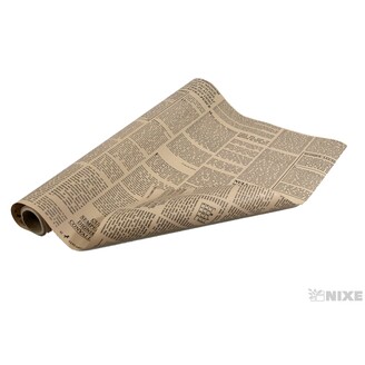 ROLE PAPÍR NOVINY 50cmx9yd*PŘÍRODNÍ