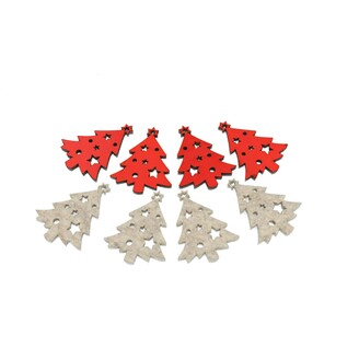 STROMEČEK 8ks 7cm*MIX BAREV