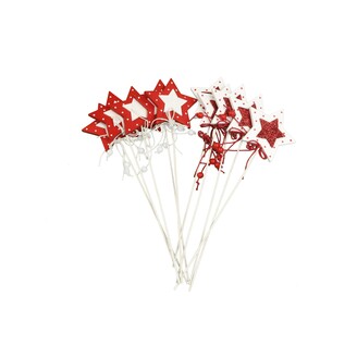 ZÁPICH HVĚZDA 7x27cm 10ks*MIX BAREV