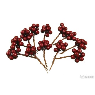 JEŘABINA 1x7cm 10ks 12sv*ČERVENÁ