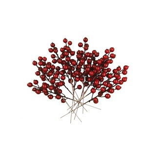 JEŘABINA 20cm 12ks*ČERVENÁ