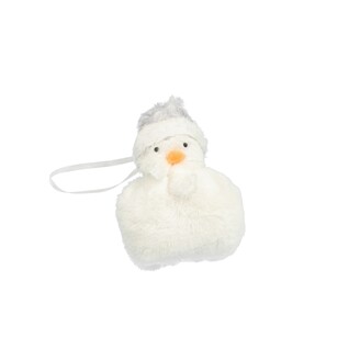 SNĚHULÁK 11x16cm*ŠEDÁ