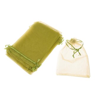 SÁČEK ORGANZA 7,5x10cm*ZELENÁ POVADLÁ