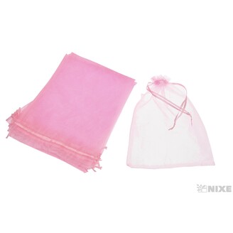 SÁČEK ORGANZA 20x25cm*RŮŽOVÁ