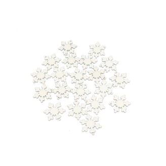 VLOČKA DŘEVO 20ks 3,5cm*BÍLÁ