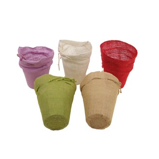 OBAL JUTA 13cm*MIX BAREV