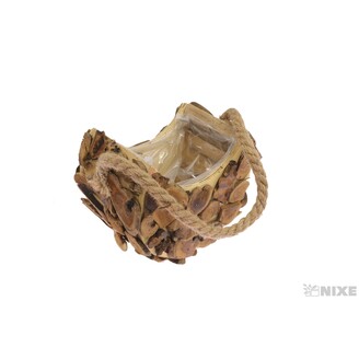 KABELKA 15x10x8cm*HNĚDÁ