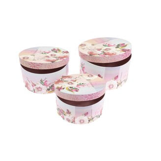 KVĚTINOVÝ BOX 3ks pr.22x12cm 20x10 18X8*MIX BAREV