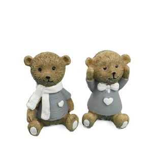 MEDVÍDEK 5x8cm 2ks*MIX BAREV