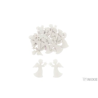 ANDĚL 4x5cm 18ks*BÍLÁ