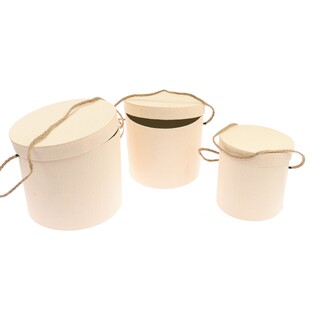 KVĚTINOVÝ BOX 3ks pr. 19x17cm 16x15 13x12*MIX BAREV