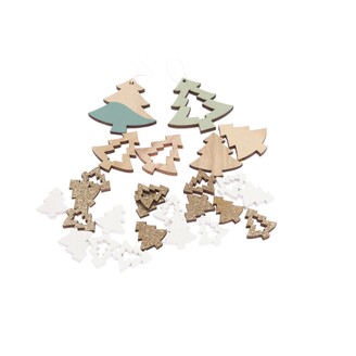 STROMEČEK D 26ks 3-5cm*MIX BAREV