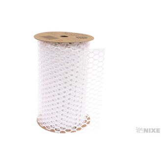 STUHA BROKÁT 12cmx5yd*BÍLÁ